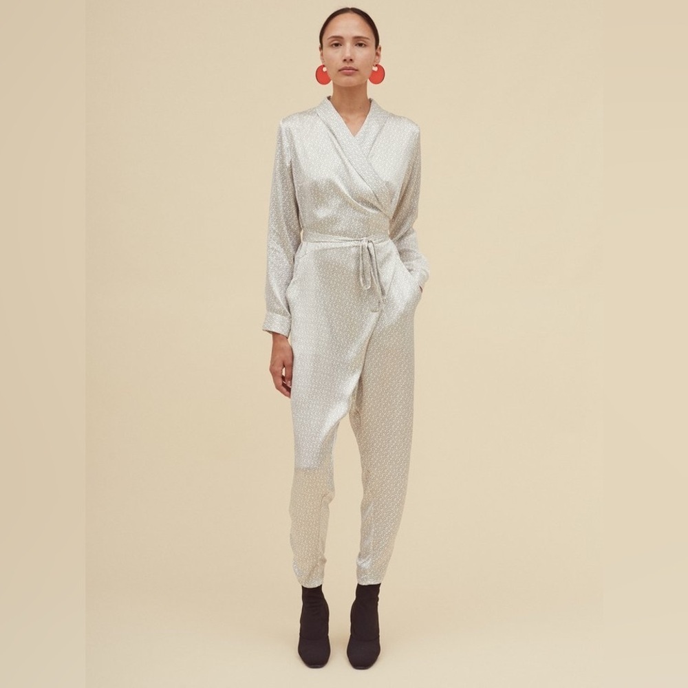 Rachel Comey 100% silk jumpsuit size 0